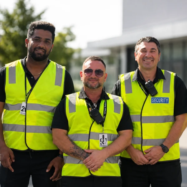 North Security Services Melbourne security team on site