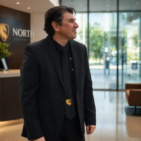Security guard providing corporate office security in Melbourne